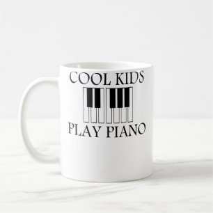Piano Mannen Vrouwen En Kinderen Stijlen Koffiemok