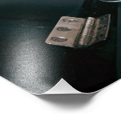 Piano met drink foto afdruk (Hoek)