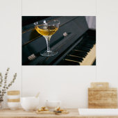 Piano met drink poster (Keuken)