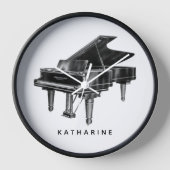  Piano Minimalist Name White (Voorkant)