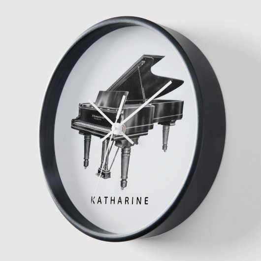 Piano Minimalist Name White (Hoek)