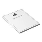  Piano-minimalistische witte Notitieblokken (Schuin)