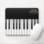 Piano mouspad muismat (Met muis)