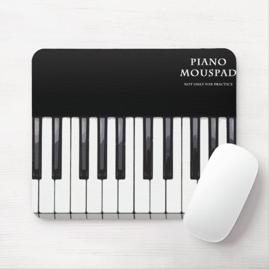 Piano mouspad muismat (Met muis)