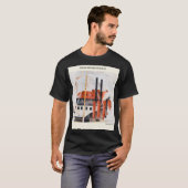 PIANO MOVER'S HOLIDAY by CHARLES DEMUTH ,Abstract T-shirt (Voorkant volledig)