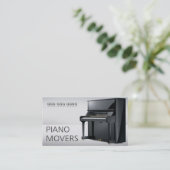 Piano Moving Movers Visitekaartje (Staand voorkant)