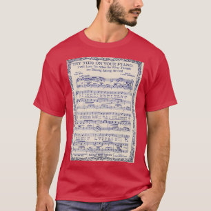 PIANO MUSIC 4 T-SHIRT