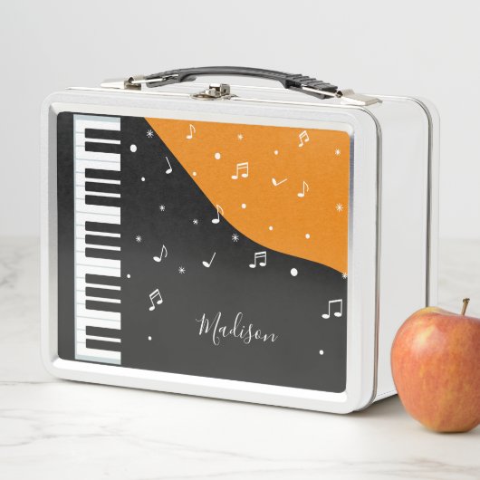 Piano Music, aangepaste lunchboxen (In situ)