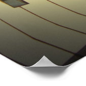 Piano Music Abstract Poster (Hoek)