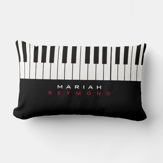 Piano Music all-over Kussen (Voorkant)