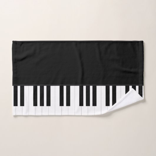 PIANO MUSIC BAD HANDDOEK (Handdoek)