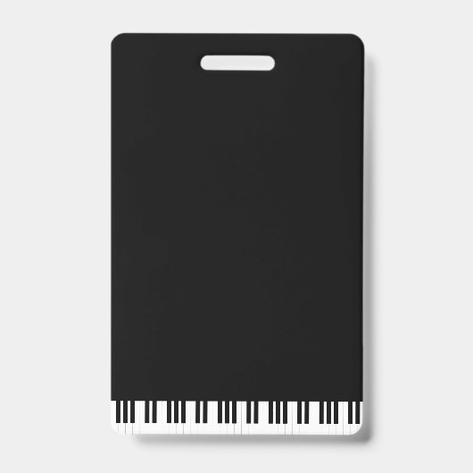 PIANO MUSIC BADGE (Voorkant)