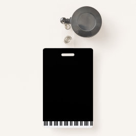 PIANO MUSIC BADGE