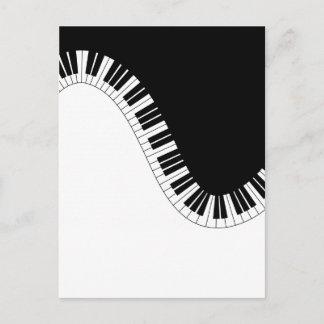 PIANO MUSIC BRIEFKAART