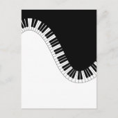 PIANO MUSIC BRIEFKAART (Voorkant)