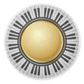 Piano Music Cabinet Knobs Keramische Knop (Voorkant)