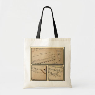 Piano Music Canvas tas