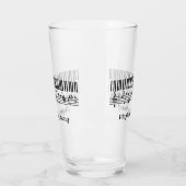 Piano Music Design Drink glas (Links)