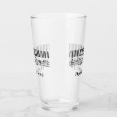 Piano Music Design Drink glas (Rechts)