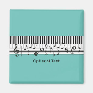 Piano Music Design Magnet
