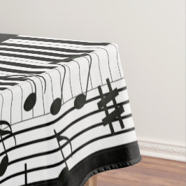 Piano Music Design Tablecloth Tafelkleed