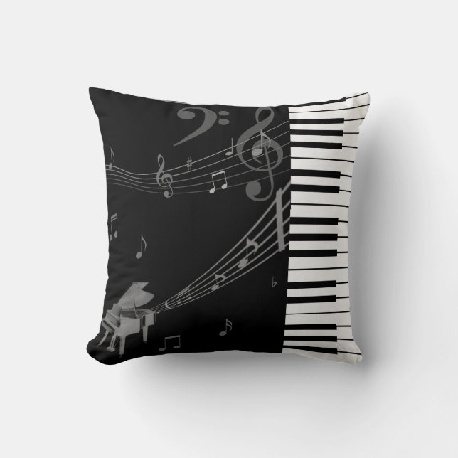 Piano Music Kussen (Voorkant)