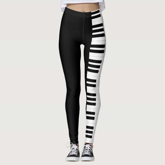 PIANO MUSIC LEGGINGS (Voorkant)