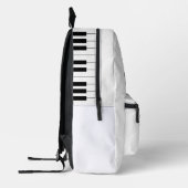 Piano Music Love - backpack Bedrukte Rugzak (Links)