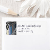 Piano Music Lovers Fun Adresetiketten Etiket (Insitu)