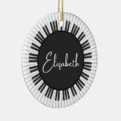  Piano Music Ornament (Rechts)