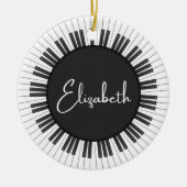 Piano Music Ornament (Voorkant)