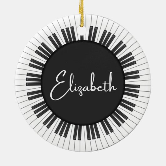  Piano Music Ornament (Achterkant)