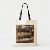 Piano Music Persoonlijke Canvas tas (Voorkant)