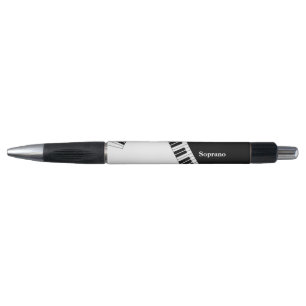 Piano Music Soprano Singer Pen