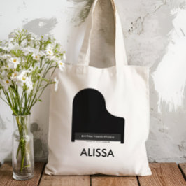 Piano Music Studio, Docent Promotie Student Tote Bag