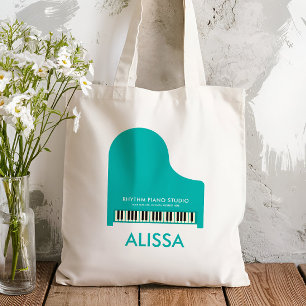 Piano Music Studio, Docent Promotie Student Tote Bag
