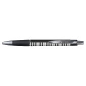 Piano Music Teacher Black en White Keys Musician Pen (Achterkant)