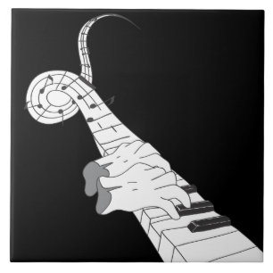 Piano Music Tegeltje