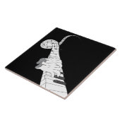 Piano Music Tegeltje (Zijkant)