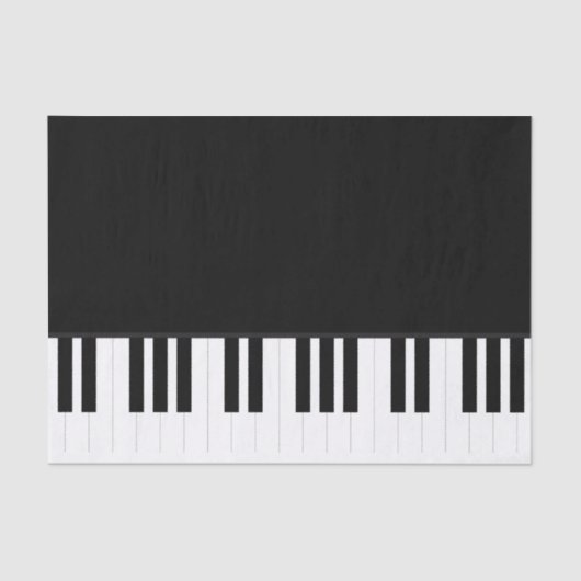 PIANO MUSIC TISSUEPAPIER (Voorkant)