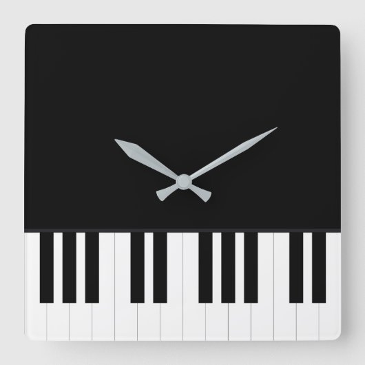 PIANO MUSIC VIERKANTE KLOK (Voorkant)