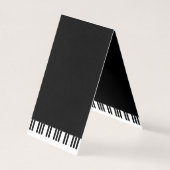 PIANO MUSIC VISITEKAARTJE (Achterkant)