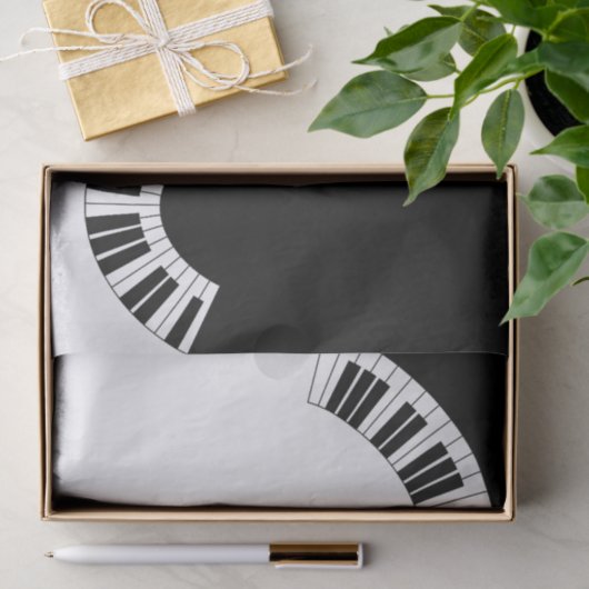 Piano Musical Tissue Paper Tissuepapier (Geschenk)