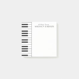 Piano Musician Band Teacher Post-it Notes