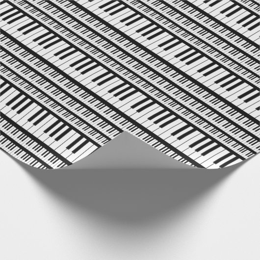 Piano Musician Music Teacher Cadeaupapier (Hoek)