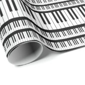 Piano Musician Music Teacher Cadeaupapier (Rol Hoek)