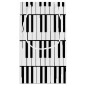 Piano Musician Music Teacher Klein Cadeauzakje (Achterkant)