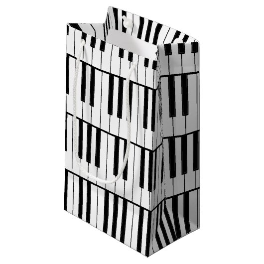 Piano Musician Music Teacher Klein Cadeauzakje (Voorkant Gekanteld)