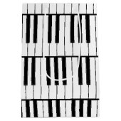 Piano Musician Music Teacher Medium Cadeauzakje (Achterkant)