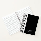 Piano Musician Music Teacher Notitieboek (Binnen)
